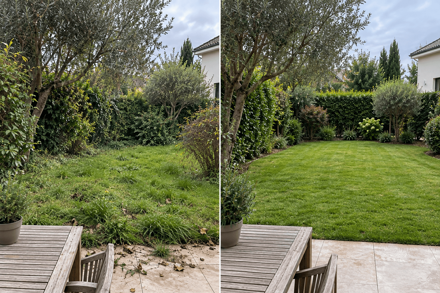 Reprise d'un jardin — Entretien